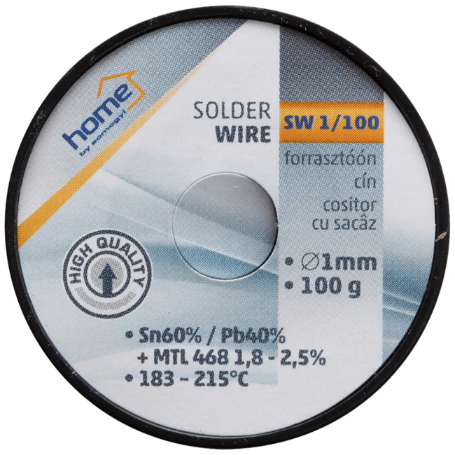 SMA Tinol za lemljenje, Ø1.0 mm, 100g - SW 1/100 - Image 2