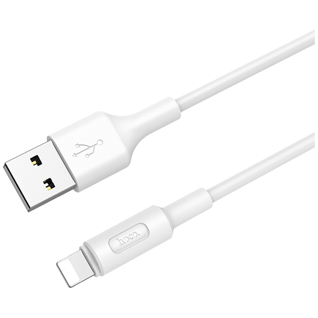 hoco. USB kabl za iPhone, Lightning kabl, 1 met., 2 A, bijela - X25 Soarer Lightning, White - Image 3