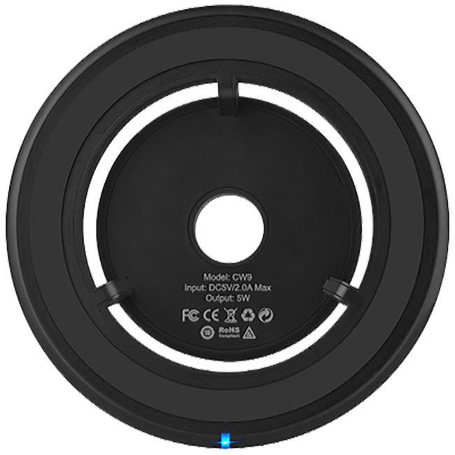 hoco. Punjač bežični, univerzalni, za smartphone, 5 W - CW9 Exalted Wireless charger - Image 4