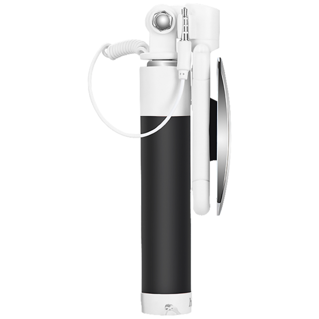 hoco. Selfie stick za smartphone, žični, sa ogledalcem - K2 Magic Mirror Selfie Stick - Image 5