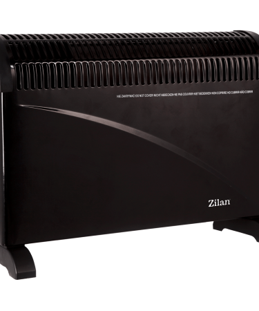 Zilan Grijalica, konvektor,  2000 W, podesiv termostat, crna - ZLN6843/BK