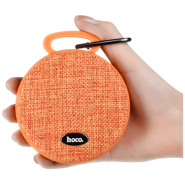 hoco. Zvučnik bežični, Bluetooth, 600 mAh, 5 h, orange - BS7 Mobu, Bluetooth, orange - Image 5