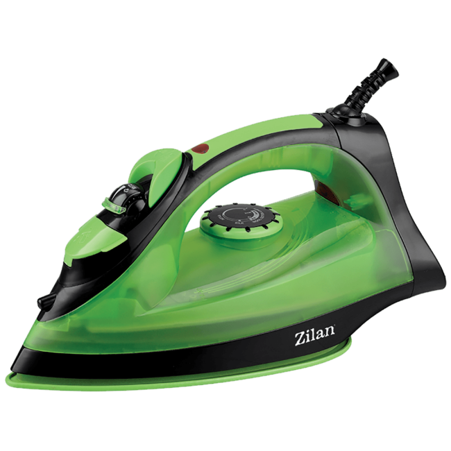 Zilan Pegla na paru, 2200 W, Anticalc And Drip, zeleno/crna - ZLN2189