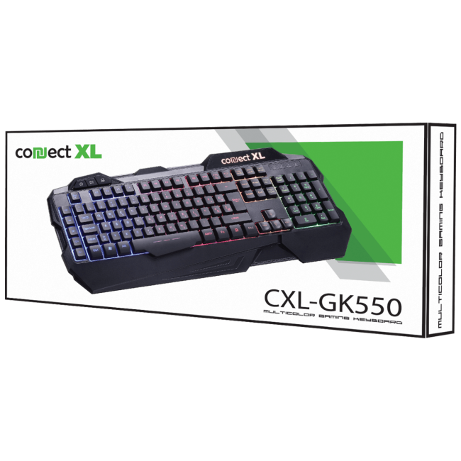 Connect XL Tastatura, multimedijalna sa pozadinskim osvjetljenjem - CXL-GK550 - Image 2