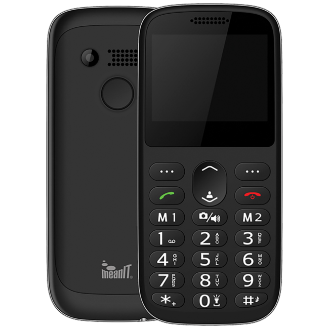 MeanIT Telefon mobilni, 2.31" zaslon, SOS tipka - SENIOR IV Black - Image 2