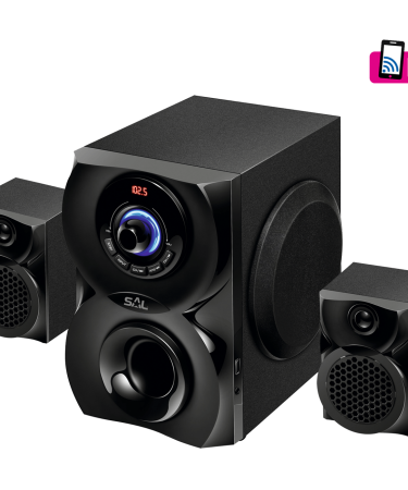 SAL Zvučnik, set 2.1 stereo, Bluetooth, MP3, FM radio, AUX - BT 201