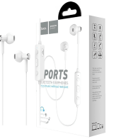 hoco. Slušalice bežična, sport, Bluetooth, 80 mAh, 3.5 h, bijela - ES21 Wonderful sports White