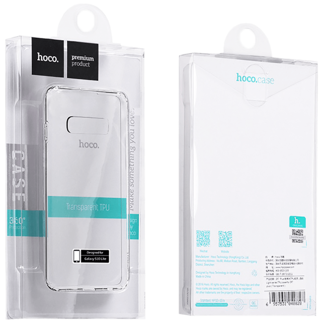 hoco. Maska za mobitel Samsung Galaxy S10e, transparent - Light series Galaxy S10e - Image 2