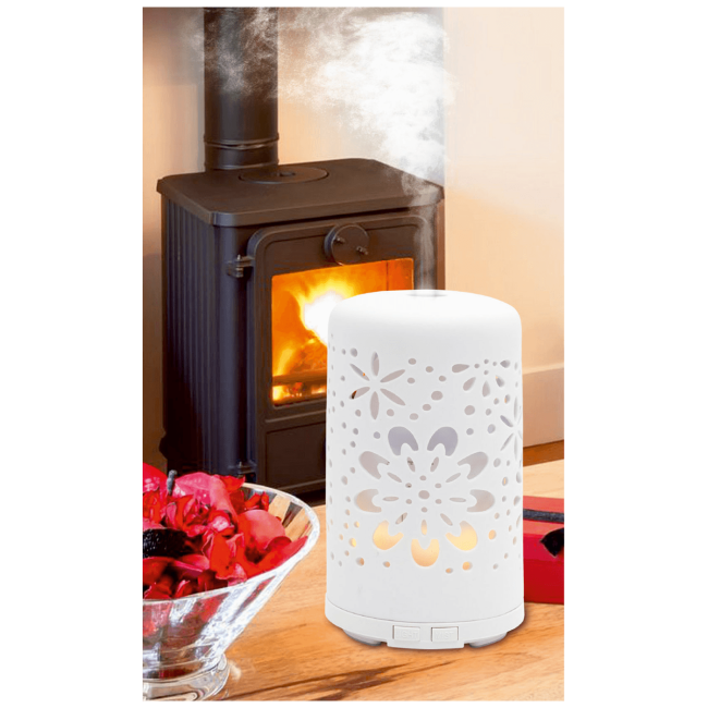 home Ultrazvučni aroma difuzor ovlaživač zraka sa svjetlom 100ml. - AD 15 - Image 2