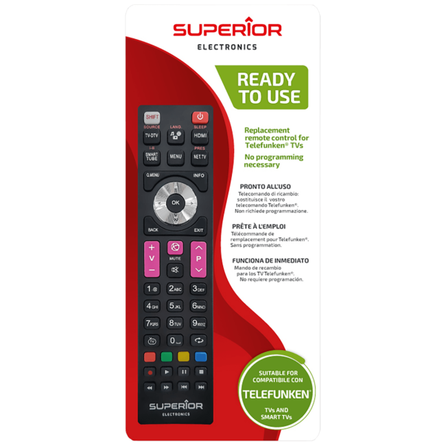 Superior Daljinski upravljač za Telefunken TV prijemnike - RC TELEFUNKEN - Image 2