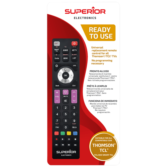 Superior Daljinski upravljač za Thomson i TCL TV prijemnike - RC TCL/THOMSON - Image 2
