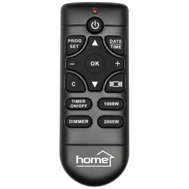 home Kamin, električni, 2000W, daljinski upravljač - FKKI 03 - Image 2