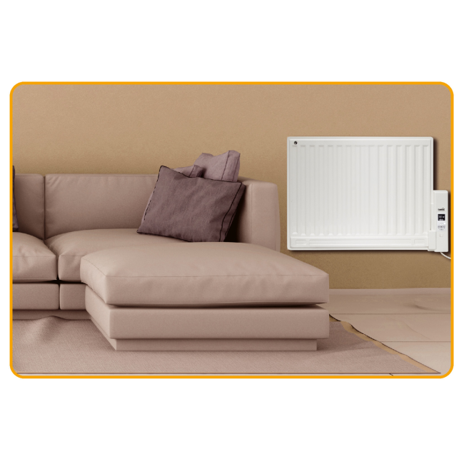 home Radijator uljni, montaža na zid, 600W - FLOR 600 - Image 2