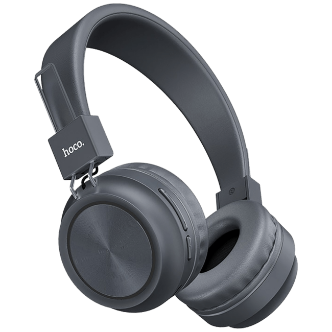 hoco. Slušalice bežične/žične, Bluetooth, 8h rada, mikrofon - W25 Promise Sive