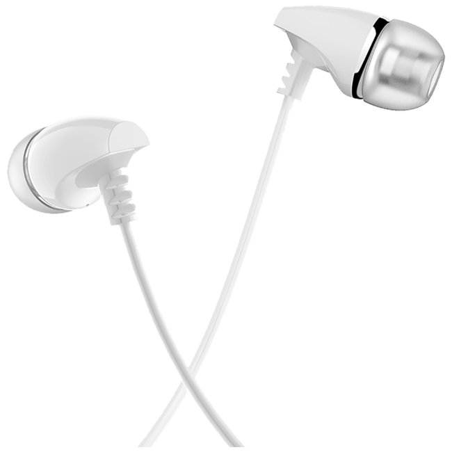 Borofone Slušalice sa mikrofonom, 3.5 mm,dužina kabela 1.2 met,bijela - BM25 Sound edge - Image 3