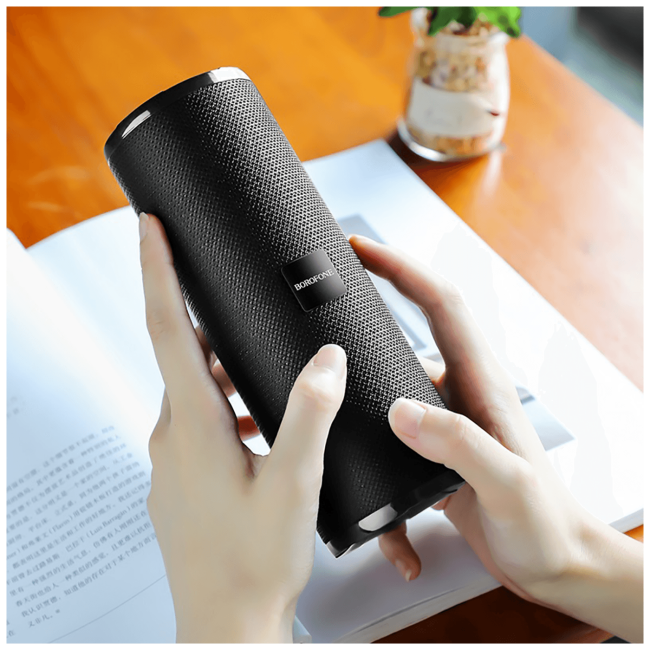 Borofone Zvučnik bežični, Bluetooth, 1200 mAh, 3 h, crna - BR1 Beyond Black - Image 3
