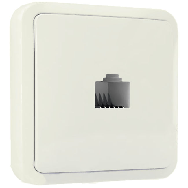 ZED electronic Mrežna / ISDN utičnica, 1 x RJ45 - M-UT/1 - Image 2
