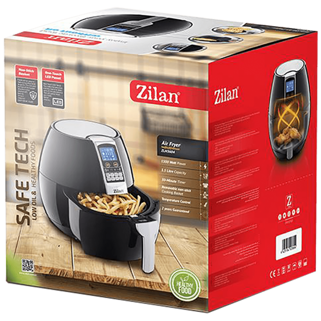 Zilan Zilan Digitalna friteza na vrući zrak - ZLN3604 - Image 2