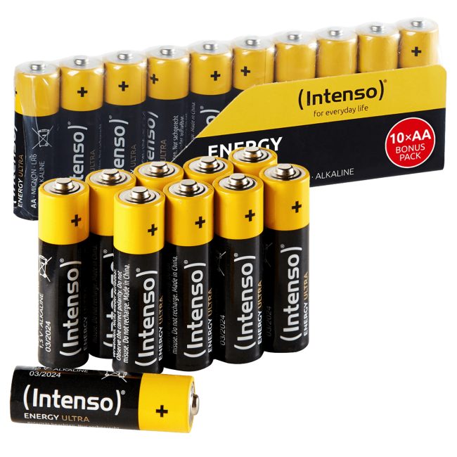 (Intenso) Baterija alkalna, AA LR6/10, 1,5 V, blister 10 kom - Image 3