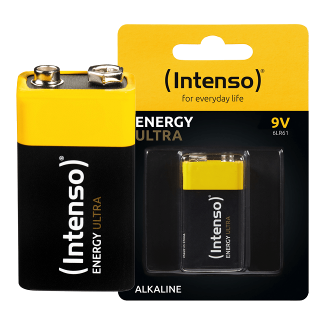 (Intenso) Baterija alkalna, 6LR61, 9 V, blister 1 komad - 6LR61 / 9V - Image 2