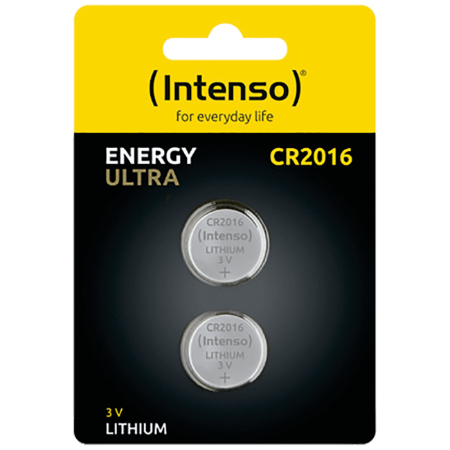 (Intenso) Baterija litijska, CR2016/2, 3 V, dugmasta,  blister  2 kom