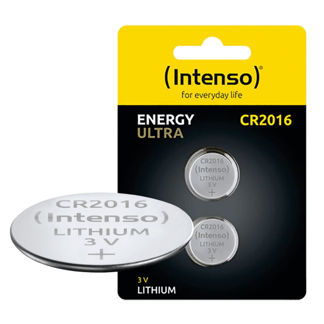 (Intenso) Baterija litijska, CR2016/2, 3 V, dugmasta,  blister  2 kom - Image 2
