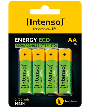 (Intenso) Baterija punjiva AA / HR6, 2700 mAh, blister 4 komada - AA / HR6/2600
