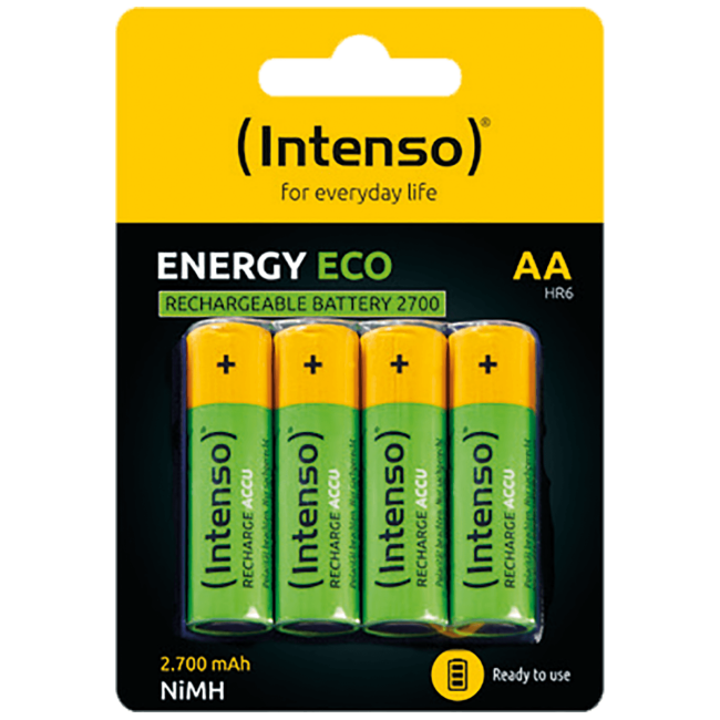 (Intenso) Baterija punjiva AA / HR6, 2700 mAh, blister 4 komada - AA / HR6/2600