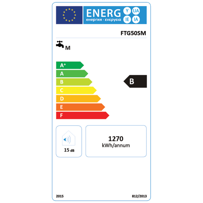 Gorenje Bojler visokotlačni 48.7 lit., 2000 W, IP 24 - FTG50SM - Image 2