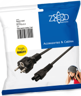 ZED electronic Kabl napojni za laptop, dužina 2.0 m (mickey mouse) - NC-PCL/2.0