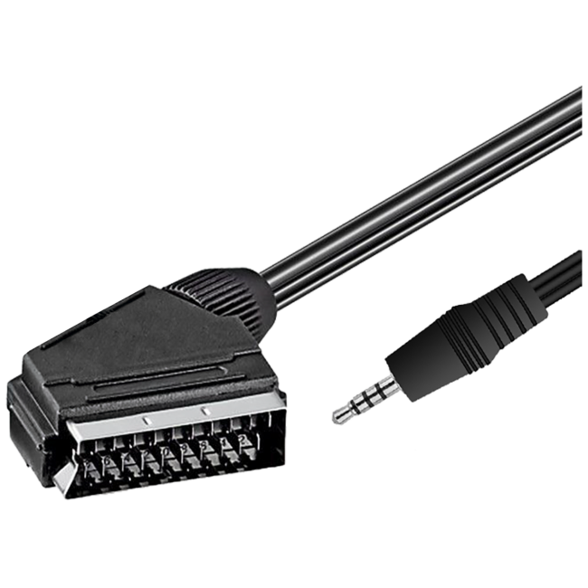 REDLINE Mini AV 3.5 mm na SCART kabl, dužina 1.2 met - C-SCXAV
