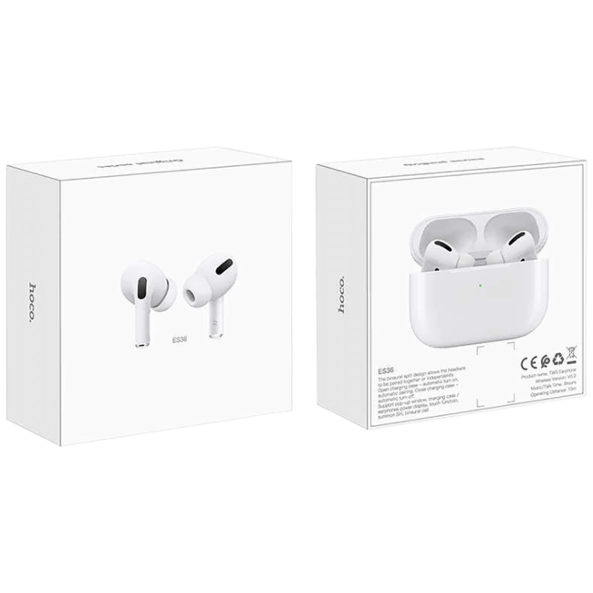 hoco. Slušalica bežične sa kutijicom za punjenje, BT v5.0 - ES36 Airpods Pro - Image 2