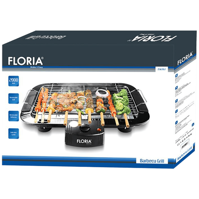 Floria Grill / Roštilj , električni, 2000 W - ZLN2867 - Image 2