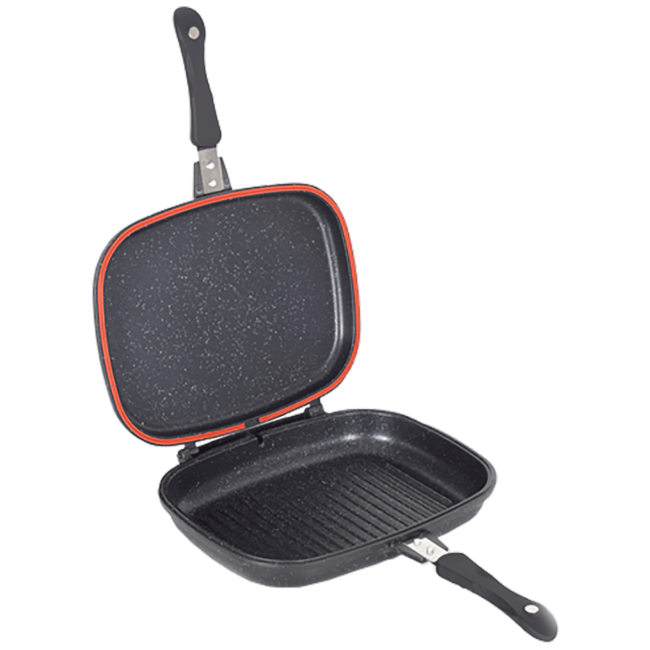 Zilan Dvostruka grill tava - ZLN9522 - Image 2