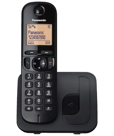 Panasonic Bežični telefon, DECT, 1.6" LCD, ECO mode - KX-TGC210FXB