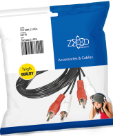 ZED electronic Činč kabl 10 met., 2 x RCA - AK/10