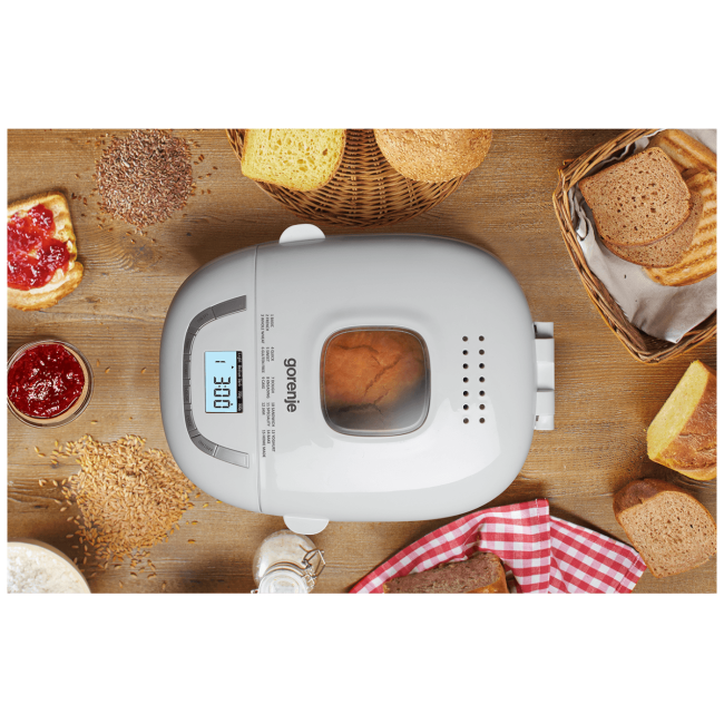 Gorenje Pekač hljeba, 550W, 15 programa, LCD display - BM910WII - Image 4