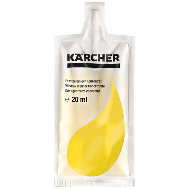 Karcher Sredstvo za čišćenje stakla, koncentrat, 4 x 20 ml - RM 503 - Image 2