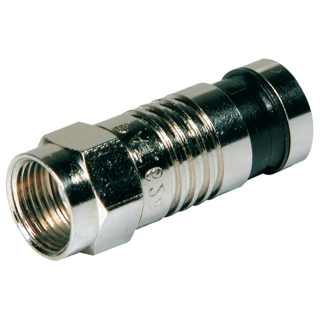 ZED electronic Kompresioni konektor extra kvalitet,  RG6,pak. 100 kom. - CO-XD/100 - Image 2
