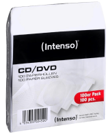 (Intenso) Papirni omot za CD/DVD medije, pakiranje 100 komada - Papersleeve 100