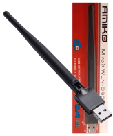Amiko Wi-Fi mrežna kartica, USB, 2.4 GHz, 150 Mbps - WLN-890