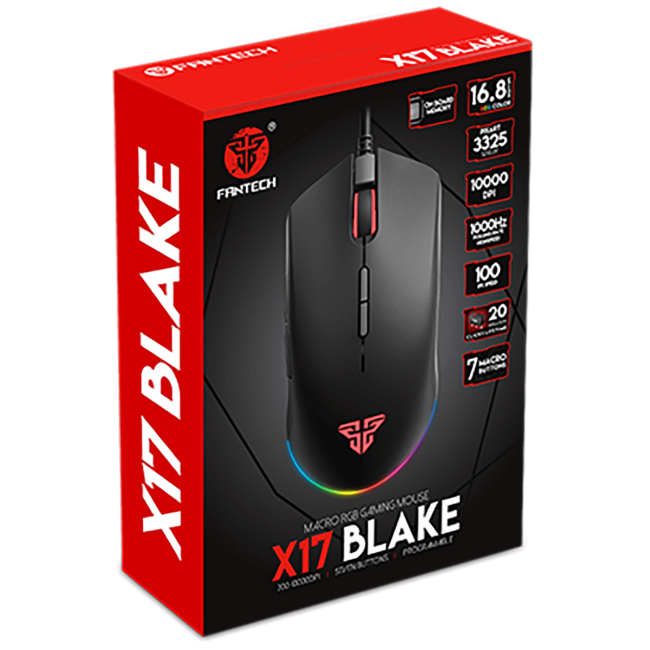Fantech Miš optički, gaming, 10 000 dpi, USB - X17 Blake - Image 2