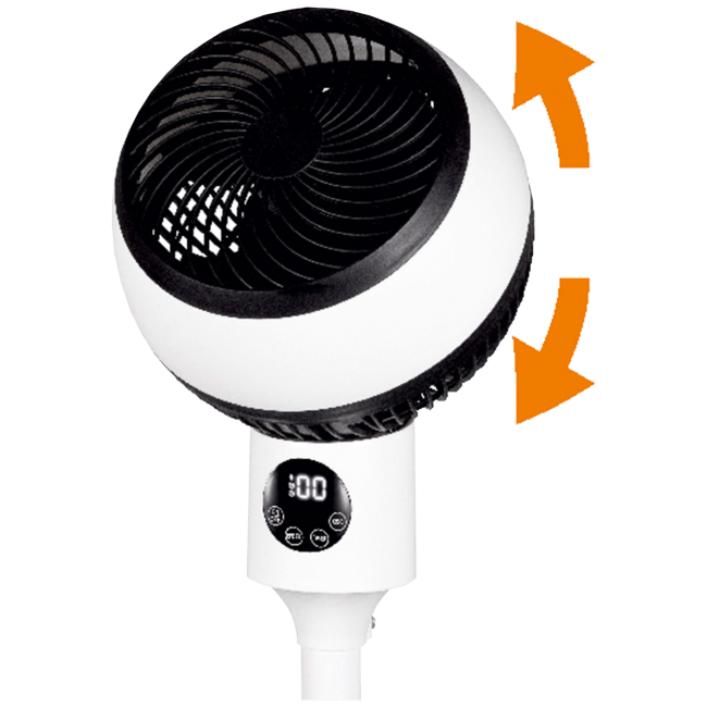 home Ventilator sa postoljem, daljinski upravljač, 50 W - SFR 20 - Image 2