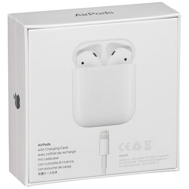 Apple Slušalica bežične sa kutijicom za punjenje, Bluetooth - AirPods 2nd Gen.; MV7N2ZM/A - Image 2