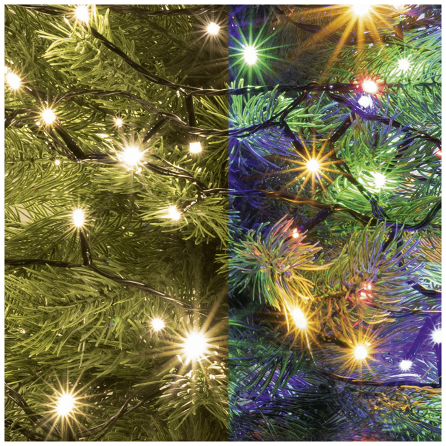home Dekorativna LED rasvjeta, 2u1, daljinski upravljač - LED 102R/WW/M - Image 2