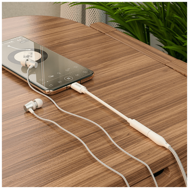 hoco. Adapter za slušalice, USB type C na 3.5 mm - LS30 - Image 5