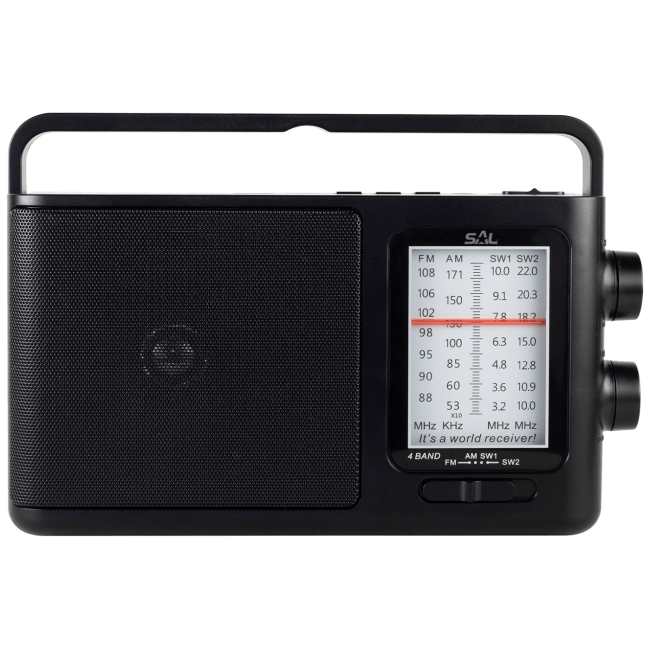 SAL Radio prijemnik + Bluetooth, 4u1, AM-FM-SW1-SW2 band - RPR 7B - Image 2