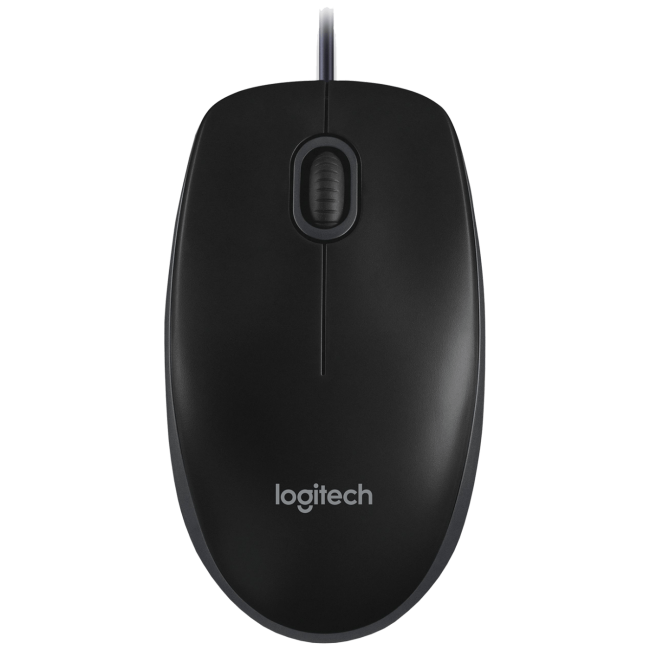 Logitech Miš optički, 800 dpi, 3 tipke, USB - B100 - Image 2