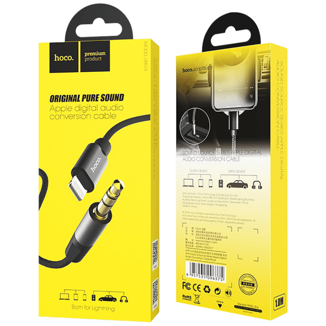 hoco. Audio kabl Lightning na 3.5 mm - UPA13 Sound source - Image 2