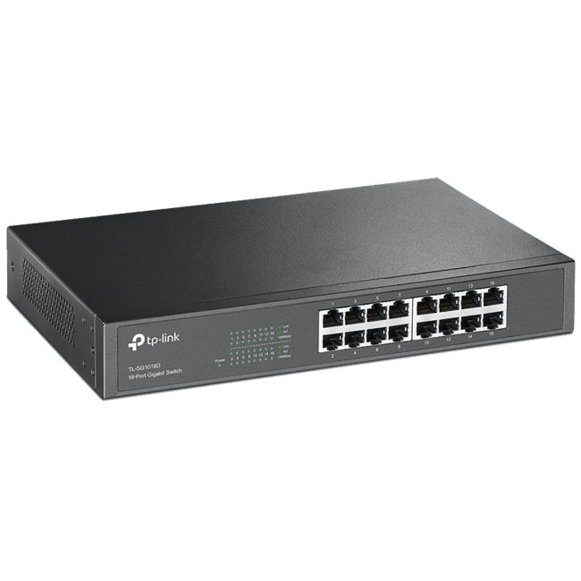 TP-LINK 16-Portni switch, 16x10/100/1000 Mbps - TL-SG1016D - Image 3